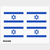 Vlag van Israël Sticker (Vel)