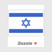 Vlag van Israël Sticker (Vel)