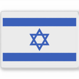 Vlag van Israël Sticker