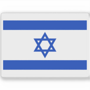 Vlag van Israël Sticker