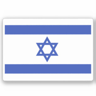 Vlag van Israël Sticker