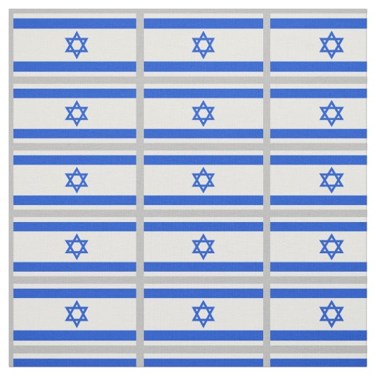 Vlag van Israël Stof (Swatch)