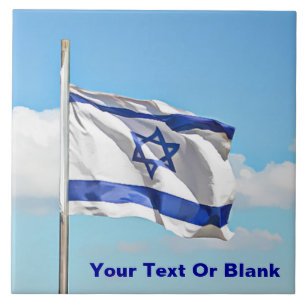 vlag van Israël Tegeltje