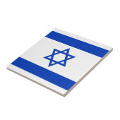 Vlag van Israël Tegeltje (Zijkant)