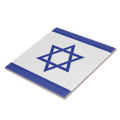 Vlag van Israël  Tegeltje (Zijkant)