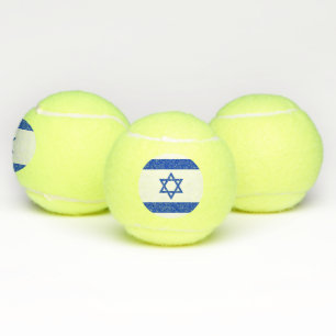 Vlag van Israël Tennisballen
