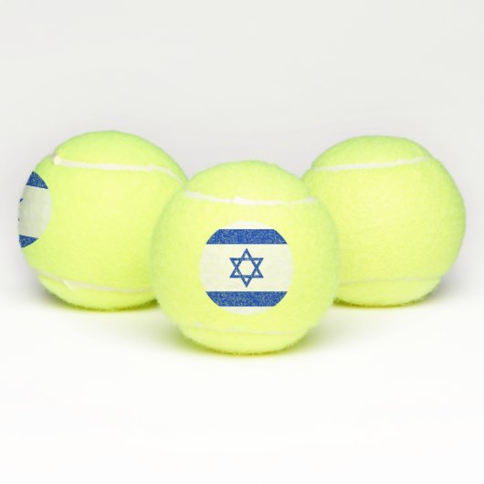 Vlag van Israël Tennisballen (Multi)