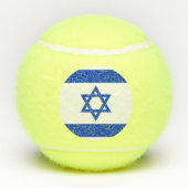 Vlag van Israël Tennisballen (Achterkant)