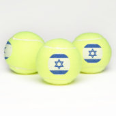 Vlag van Israël Tennisballen (Multi)