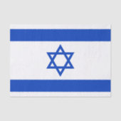 Vlag van Israël Tissuepapier (Voorkant)