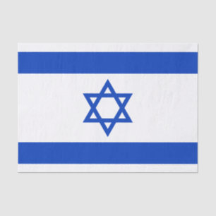 Vlag van Israël Tissuepapier
