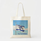vlag van Israël Tote Bag (Voorkant)
