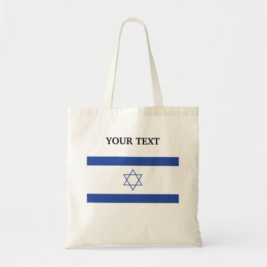 Vlag van Israël Tote Bag (Voorkant)