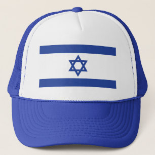 Vlag van Israël Trucker Pet