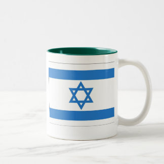 Vlag van Israël Tweekleurige Koffiemok