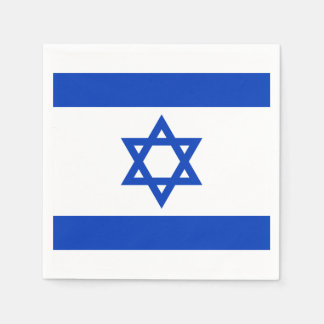 Vlag van Israëlisch Papier Napkins Servet