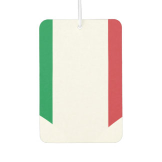 Vlag van Italiaans op metalen achtergrond Luchtverfrisser