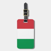 Vlag van Italië Bagagelabel (Voorkant verticaal)
