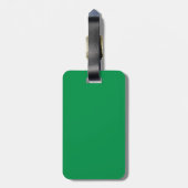 Vlag van Italië Bagagelabel (Achterkant verticaal)
