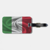 Vlag van Italië Bagagelabel (Achterkant horizontaal)