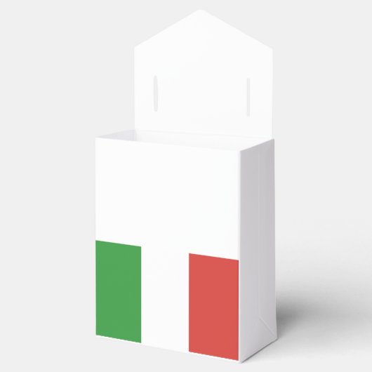 Vlag van Italië Bedankdoosjes (Geopend)