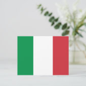 Vlag van Italië Briefkaart (Staand voorkant)
