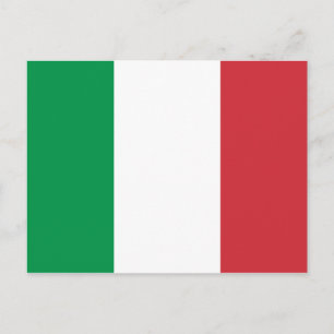 Vlag van Italië Briefkaart