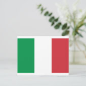 Vlag van Italië Briefkaart (Staand voorkant)
