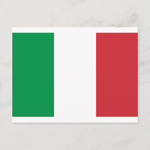 Vlag van Italië Briefkaart
