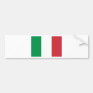 Vlag van Italië Bumpersticker
