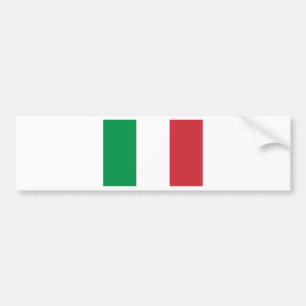 Vlag van Italië Bumpersticker