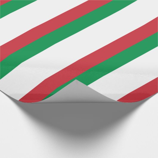 Vlag van Italië Cadeaupapier (Hoek)