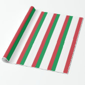 Vlag van Italië Cadeaupapier (Uitgerold)