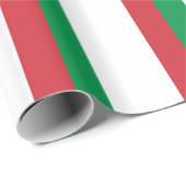 Vlag van Italië Cadeaupapier (Rol Hoek)
