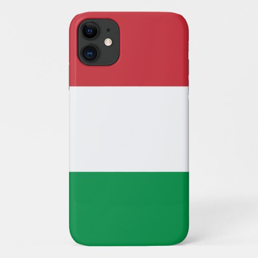 Vlag van Italië Case-Mate iPhone Case (Achterkant)