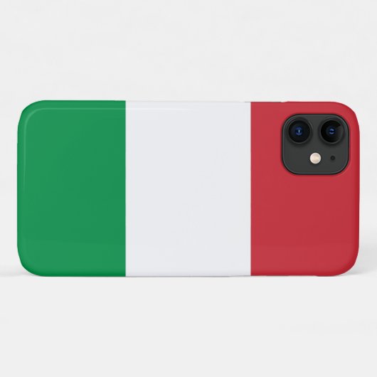 Vlag van Italië Case-Mate iPhone Case (Achterkant (horizontaal))