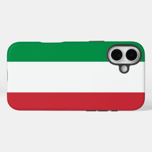 Vlag van Italië Case-Mate iPhone Case (Achterkant (horizontaal))