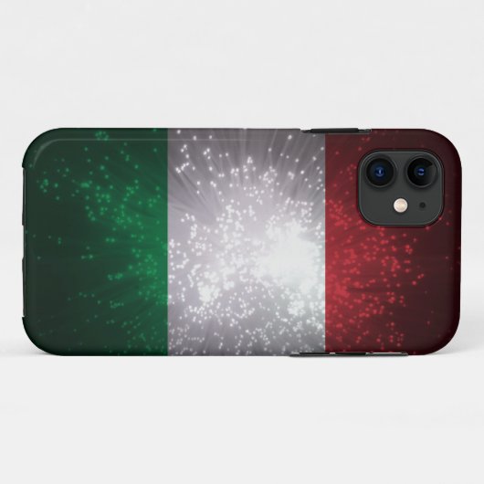 Vlag van Italië Case-Mate iPhone Case (Achterkant (horizontaal))