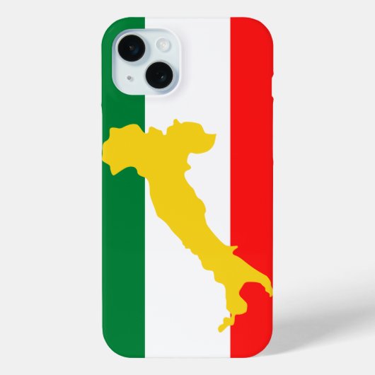 Vlag van Italië Case-Mate iPhone Case (Achterkant)