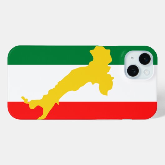 Vlag van Italië Case-Mate iPhone Case (Achterkant (horizontaal))