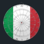 Vlag van Italië Dartbord<br><div class="desc">Vlag van Italië - bandiera d'Italia</div>