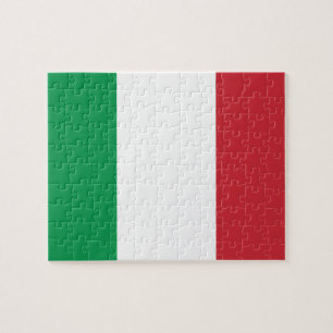 Vlag van Italië Foto Puzzle Legpuzzel
