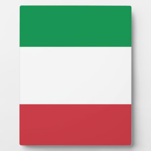 Vlag van Italië Fotoplaat