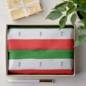 Vlag van Italië, gelabeld Tissuepapier (Geschenk)