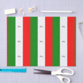 Vlag van Italië, gelabeld Tissuepapier (Craft)