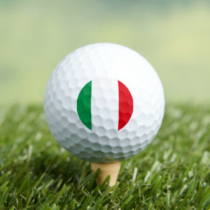 Vlag van Italië Golfballen