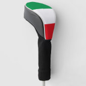 Vlag van Italië Golfheadcover (Schuin)
