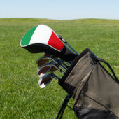 Vlag van Italië Golfheadcover (Insitu)