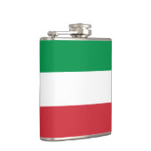 Vlag van Italië Heupfles (Rechts)