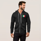 Vlag van Italië Hoodie (Voorkant volledig)